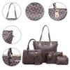 2E-youth Designer Purses And Handbags For Women Satchel Shoulder Bag Tote Bag For Work Clutch Purses (5pcs brown) view 4