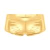 Aislor Women's Shiny Metallic Booty Shorts Hot Pants Modern Jazz Pole Dance Shorts Bottoms Gold X-Large view 4