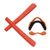 Alphax Orange Replacement Nosepieces & Earsocks Rubber Kits for Oakley Si M Frame 2.0 view 1