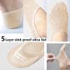 DIBAOLONG Womens No Show Socks Non Slip Flat Boat Line Low Cut Socks 6 Pairs view 2