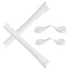 Alphax White Replacement Nosepieces & Earsocks Rubber Kits for Oakley Radar Path/Radar Path Asian Fit view 1