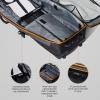 XCMAN Padded Snowboard Bag with Wheels, Extendable Roller Ski Bag for Air Traveling Adjustable Length - Extra Long/Wide/Deep,Waterproof - with Protection Ribs view 3