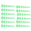 VBESTLIFE 900 PCs Fishing Beads Assorted, Soft Plastic Multi Model Luminous Fishing Beads Oval Round Shaped Eggs for Stream Pool Lake River view 3