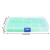 VBESTLIFE 900 PCs Fishing Beads Assorted, Soft Plastic Multi Model Luminous Fishing Beads Oval Round Shaped Eggs for Stream Pool Lake River view 4