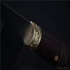 GLW Sword 5Cr15MOV Stainless Steel Kitchen Knife Scented Wood Handle Cooking Knivs 100% Handmade Grinding Polishing Chinese Longquan Sword Sword Jian Sharp Blade Battle Ready view 3