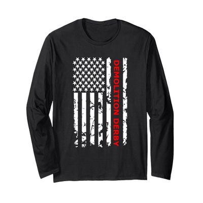 American Demolition Derby, Derby Cars Long Sleeve T-Shirt