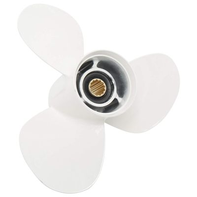 NovelBee 11 3/8 x12 Aluminum Alloy Propeller for Yamaha 25-60HP Outboard Motor 69W-45952-00