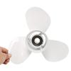 NovelBee 11 3/8 x12 Aluminum Alloy Propeller for Yamaha 25-60HP Outboard Motor 69W-45952-00 view 2