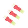 BDHI 3pcs Compatible with Micro Mini Tamiya Female(Reversed) to T-Plug Style Male Adapter for Airsoft(B127-3) view 2