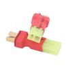 BDHI 3pcs Compatible with Micro Mini Tamiya Female(Reversed) to T-Plug Style Male Adapter for Airsoft(B127-3) view 3