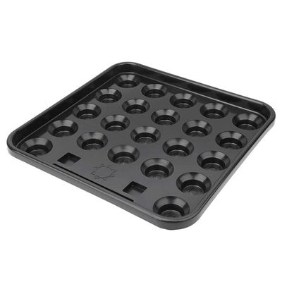 Alomejor Billiard Ball Storage Tray 22 Ball Tray Box No Rolling Table Billiard Ball Holder Snooker Balls Tray