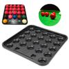 Alomejor Billiard Ball Storage Tray 22 Ball Tray Box No Rolling Table Billiard Ball Holder Snooker Balls Tray view 2
