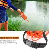 NTR Water Rescue Throw Bag with 98 Feet of Rope in 3/10 Inch Tensile Strength Rated to 1844lbs, Throwable Device for Kayaking and Rafting, Safety Equipment for Raft and Boat view 3