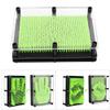 3D Clone Pin Art Toy Classic Pin Sculpture Board for Children Adults Plastic Hand Face Model Office Decoration Clone Pin Art(Green) view 2