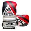 Fury Boxing Gloves - Kickboxing, Muay Thai Training Gloves, Sparring Punching Bag Mitts, Durable PU, Shock-Absorbing Foam Core, Non-Slip Wrist Support, Multi-Sport Glove, 14oz, Red/Black view 1