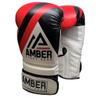 Fury Boxing Gloves - Kickboxing, Muay Thai Training Gloves, Sparring Punching Bag Mitts, Durable PU, Shock-Absorbing Foam Core, Non-Slip Wrist Support, Multi-Sport Glove, 14oz, Red/Black view 2