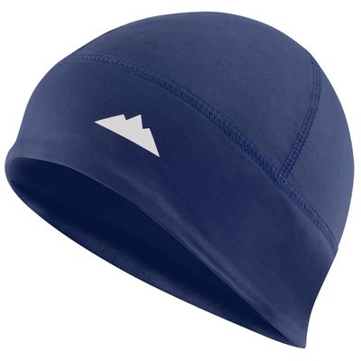 Tough Headwear Thermal Skull Cap - Moisture-Wicking Running Beanie - Wind-Blocking Cycling Cap - 4-Way Stretch Beanie for Men - Navy Blue