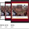 Minnesota Gophers vs Penn State Football, Storming the Field - 40.25x13.75-inch Standard Framed Print by Blakeway Panoramas view 2