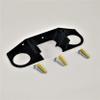 Squash Racket & Ball Holder Wall Mount Wall Bracket Black view 1