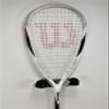 Squash Racket & Ball Holder Wall Mount Wall Bracket Black view 3