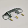 Squash Racket & Ball Holder Wall Mount Wall Bracket Grey view 1