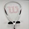Squash Racket & Ball Holder Wall Mount Wall Bracket Grey view 2