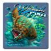 Fluke Wicked Fishing Vintage Sign 12X15 view 1