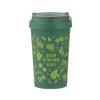 Typhoon PURE Collection | 12.8oz Wheat Fiber Travel Mug - Green is the New Black view 1