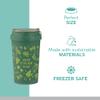Typhoon PURE Collection | 12.8oz Wheat Fiber Travel Mug - Green is the New Black view 4