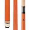 ASKA L3 No Wrap Pool Cue Stick, 58" Hard Rock Canadian Maple, 13mm Hard Tip, 5/16x18 Stainless Steel Joint (19-Ounce, Orange) view 1