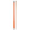 ASKA L3 No Wrap Pool Cue Stick, 58" Hard Rock Canadian Maple, 13mm Hard Tip, 5/16x18 Stainless Steel Joint (19-Ounce, Orange) view 2