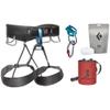 BLACK DIAMOND Mens Momentum Harness Package | Harness, Belay Device, Locking Carabiner & Chalk Bag | Anthracite | Extra Small view 1