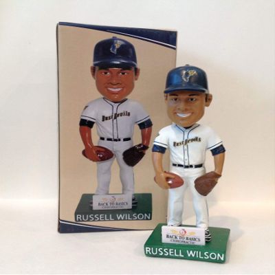 Dust Devils Bobblehead Russell Wilson 2019 Tri Cities Washington SGA