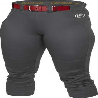 Rawlings | Women's No Zip Yoga Pants | Graphite | Medium