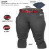 Rawlings | Women's No Zip Yoga Pants | Graphite | Medium view 2