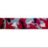 Country Brook Design - Crimson and White Camo Polyester Webbing (1 Inch, 20 Yards) view 2