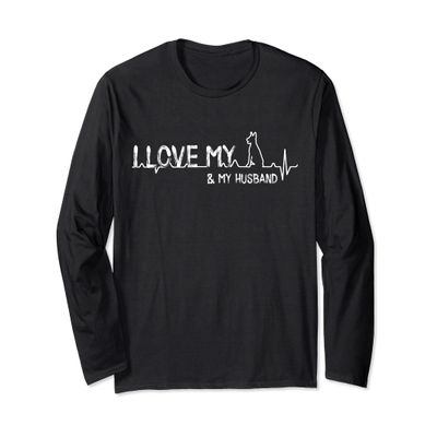 Cute Doberman Mommy of a Min Pin Dog Lover Long Sleeve T-Shirt