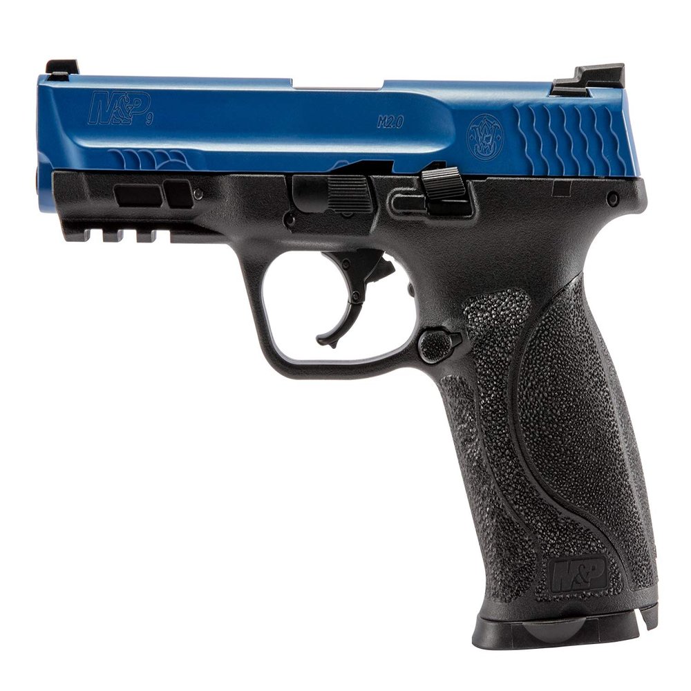 Umarex T4E Smith & Wesson M&P M2.0 .43 Caliber Training Pistol Paintball Gun Marker, LE Blue