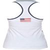 ARENA Women's Official USA Swimming National Team Tank Top, White - Navy, XX-Small view 4