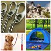MroMax Carabiner Snap Hook, 1.59"/40.3mm 304 Stainless Steel Carabiner Spring Snap Link Hook Clip Keychain 7Pcs view 4