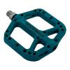 Rock BROS Mountain Bike Pedals Nylon Composite Bearing 9/16" MTB Bicycle Pedals with Wide Flat Platform Blue view 1