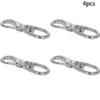 MroMax Eye Hook,304 Stainless Steel 0# Carabiner Lock Boat Clip Hook 2.56" Length, 3pcs view 2