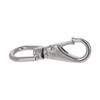 MroMax Eye Hook,304 Stainless Steel 0# Carabiner Lock Boat Clip Hook 2.56" Length, 3pcs view 3