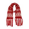 Knitted Scarf Fashion Solid Color Toddler Soft Warm Scarves Neck Warmer Winter with Tassel for Girls Womens view 1