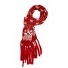 Knitted Scarf Fashion Solid Color Toddler Soft Warm Scarves Neck Warmer Winter with Tassel for Girls Womens view 2