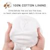 JANGANNSA Cute Knitted Boys Girls Christmas Beanie Warm Earflap Winter Hat Infant Toddler Baby Beanie 0-6Y (L, White Pompom) view 4