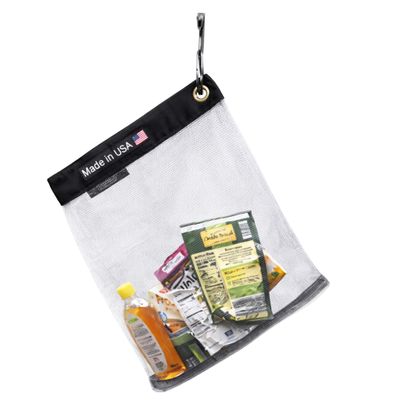 RATSACK The Ultralight Camping Bag - Bear Bags for Food Backpacking - Bear Sack Rodent Proof Food Storage Container - Stainless Steel Ultralight Backpacking & Camping Hanging Mesh Bag - US Made (XS)