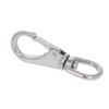 MroMax Eye Hook, 304 Stainless Steel 2# Carabiner Lock Boat Clip Hook 3.90" Length, 2pcs view 3