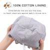 JANGANNSA Cute Knitted Boys Girls Christmas Beanie Warm Earflap Winter Hat Infant Toddler Baby Beanie 0-6Y (L, Grey Pompom) view 4