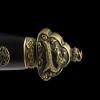GLW Sword Dragon Tiger Double-Edged Treasured Sword Traditional Folded Pattern Steel 100% Handmade Grinding Polishing Chinese Longquan Sword Sword Jian Sharp Blade Battle Ready view 4